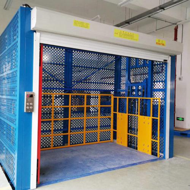 千家镇导轨式升降货梯